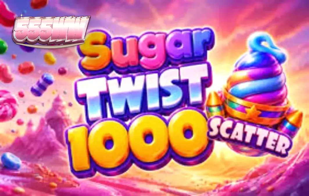 Sugar Twist 1000 স্লট গেমের রঙিন ইন্টারফেস এবং ক্যান্ডি থিম